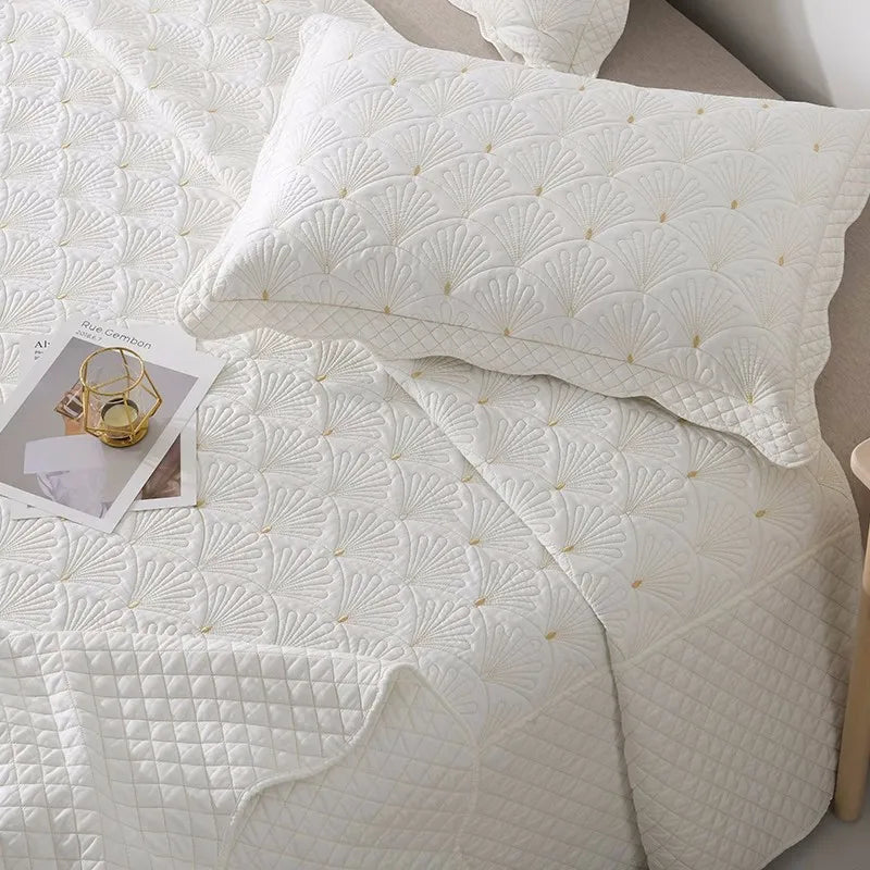 Couvre-Lit Coton Brodé