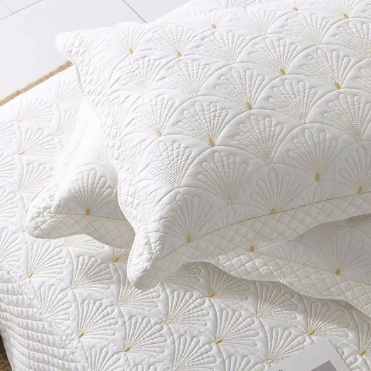 Couvre-Lit Coton Brodé