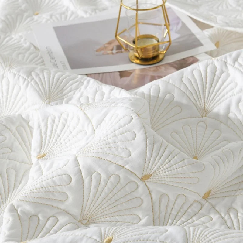 Couvre-Lit Coton Brodé