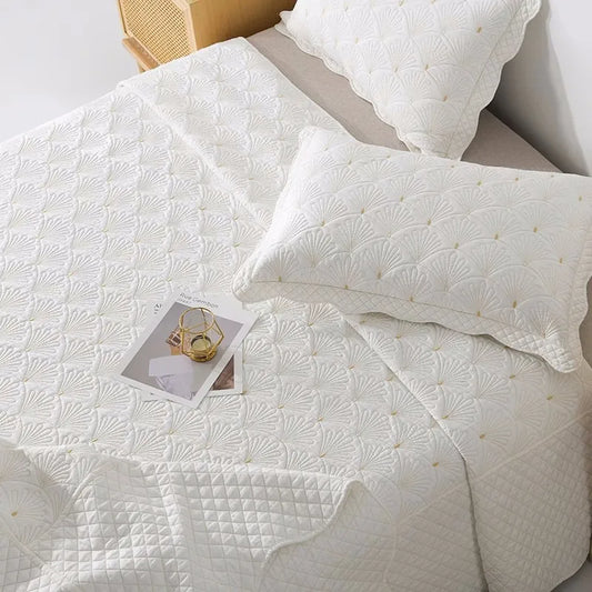 Couvre-Lit Coton Brodé